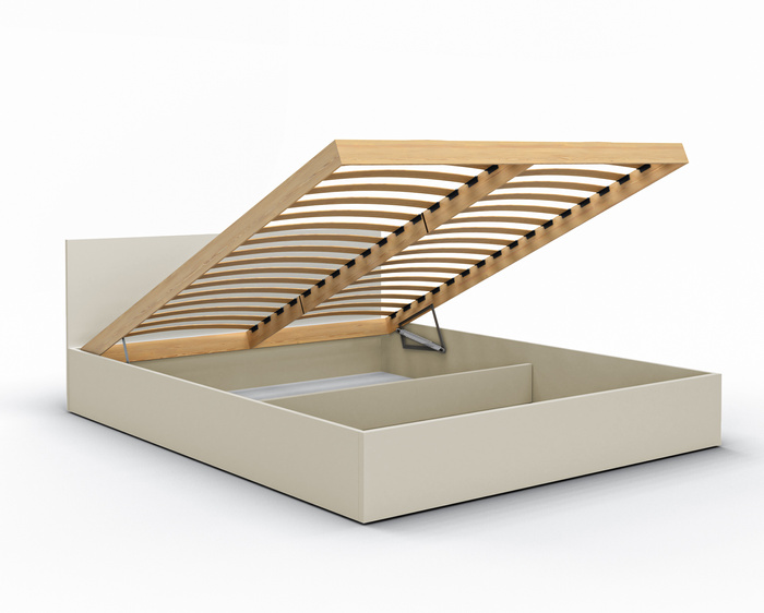 Łóżko drewniane kaszmir z materacem ATENA 120x200cm