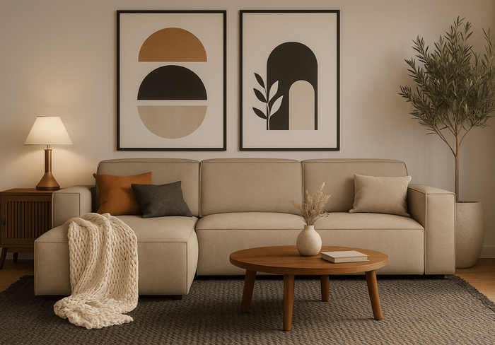 Narożnik 3-osobowy lewostronny LUCAS 284x166 cm