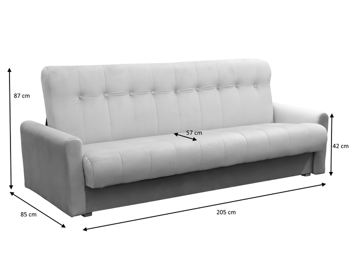 Wersalka Maciek z funkcją spania 115x190 cm