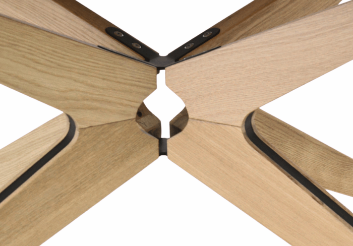 Stół owalny dębowy rozkładany GNIEWKO T79 110x200-300 cm