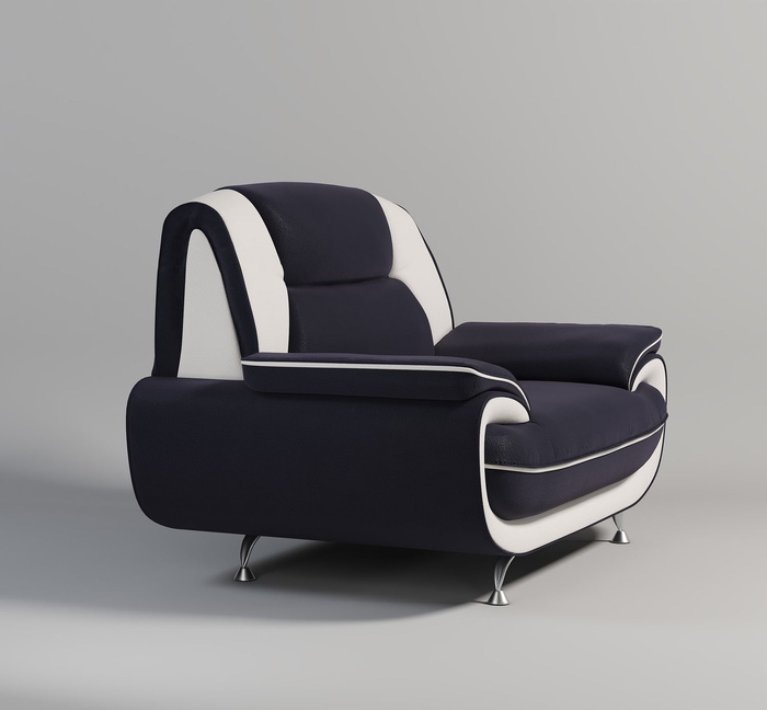  Nowoczesny tapicerowany fotel do salonu ONYX