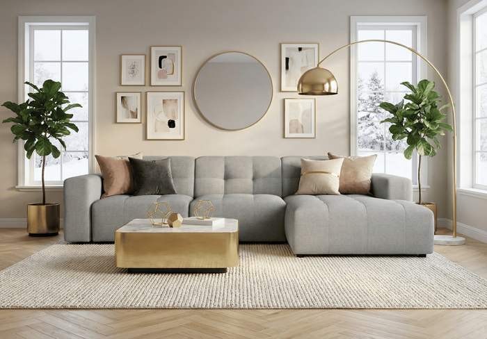 Narożnik 3-osobowy BERGO 284x166 cm