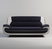 Nowoczesna tapicerowana sofa 3-osobowa do salonu ONYX