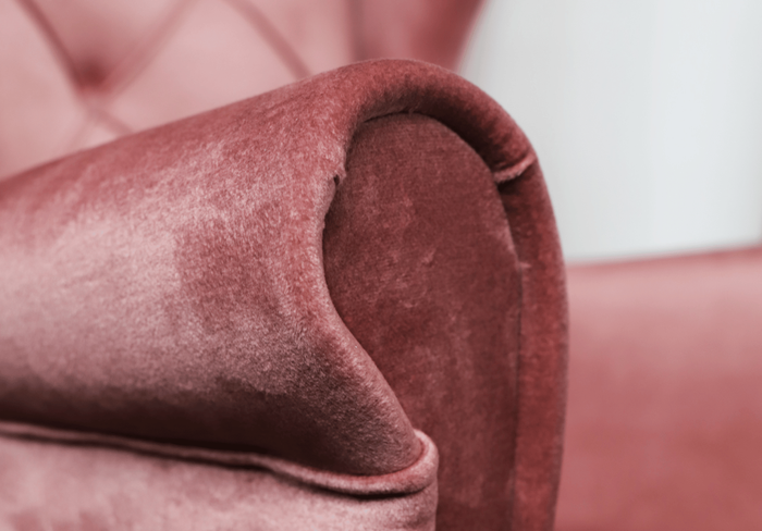 Fotel uszak z pikowaniem RIO 90x105 cm