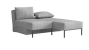 Wielofunkcyjna sofa narożna z funkcją spania Tomi 240x160 cm