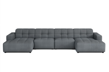 Duży modułowy narożnik Bergo U 364x166 cm