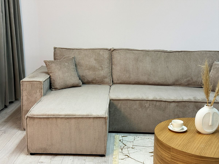 Narożnik Denis z funkcją spania 244x142 cm