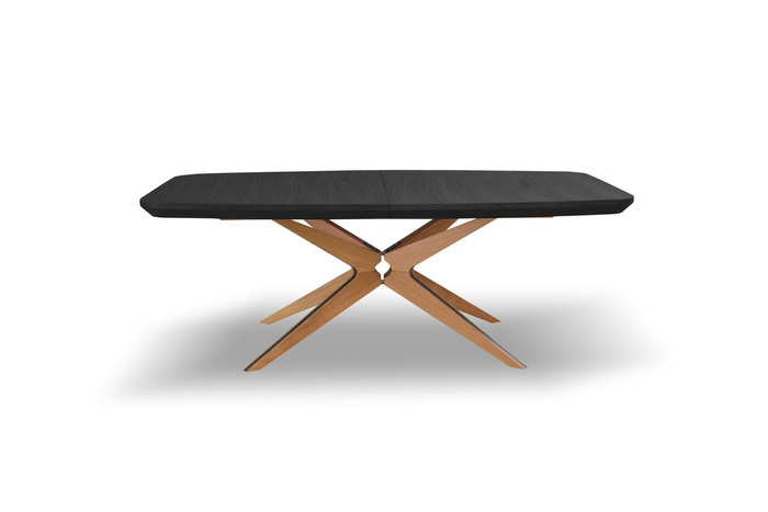 Rozkładany stół dębowy Mieszko110 cm x 200-300 cm T78