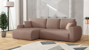 Narożnik z funkcją spania 250x142 cm L MOET mini