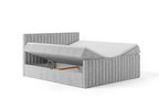 Łóżko kontynentalne boxspring HERA 163x222 cm