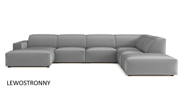 Narożnik duży z pufą Lucas 364x262 cm