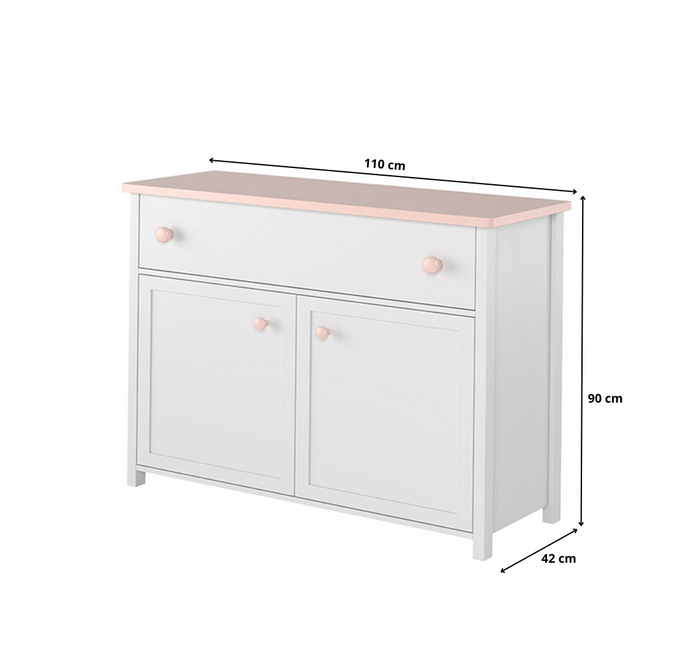 Komoda Lyssa 110x90x42 cm