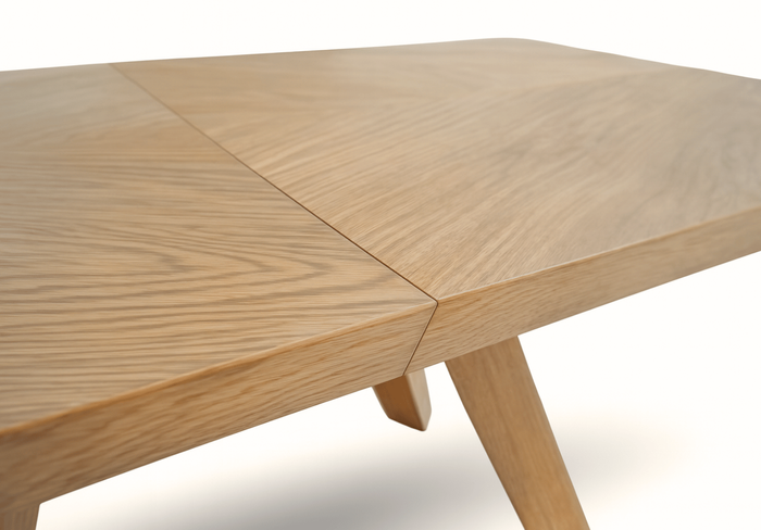 Stół prostokątny, rozkładany TADEUSZ T39 100x180-380 cm