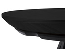 Stół Mietek okrągły rozkładany na metalowej podstawie 120 - 220 cm T49 