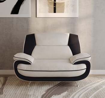 Nowoczesny tapicerowany fotel do salonu ONYX