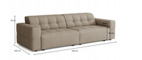 SOFA BERGO 4 OSOBOWA 244x102 cm