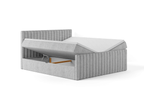 Łóżko kontynentalne boxspring HERA 163x222 cm