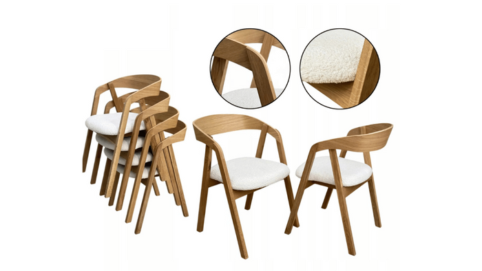 Krzesło drewniane DODO - nowoczesny design i funkcjonalność