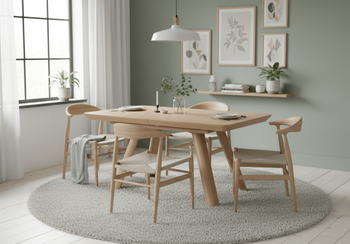 Stół prostokątny, drewniany, rozkładany MATEUSZ T75 100x180-380 cm