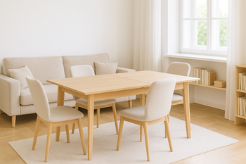 Stół Adam prostokątny, rozkładany  100 cm x 180 - 265 cm T67