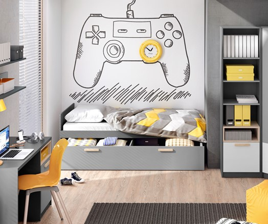 Łóżko z materacem Persefona 206x67x95 cm