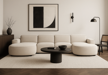 Narożnik 6-osobowy U LUCAS 364x166 cm