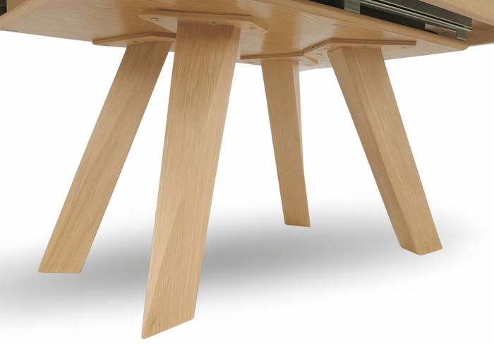 Stół prostokątny, rozkładany TADEUSZ T39 100x180-380 cm