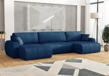 Narożnik z funkcją spania DORATO U 342x142 cm