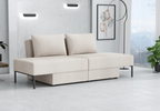 Wielofunkcyjna sofa narożna z funkcją spania TOMI 165x205 cm