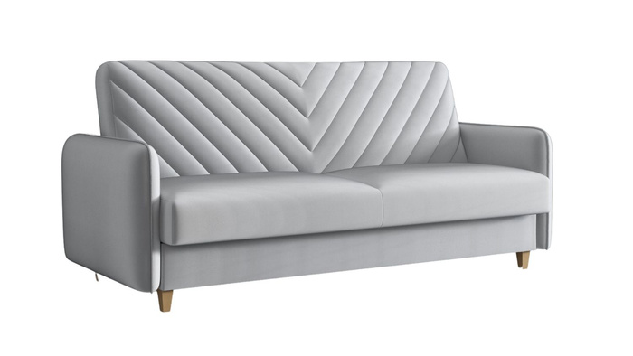 Wersalka rozkładana Loren 186x120 cm - granatowa Amon 07