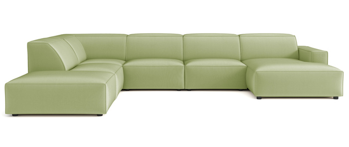 Narożnik duży z pufą Lucas 364x262 cm