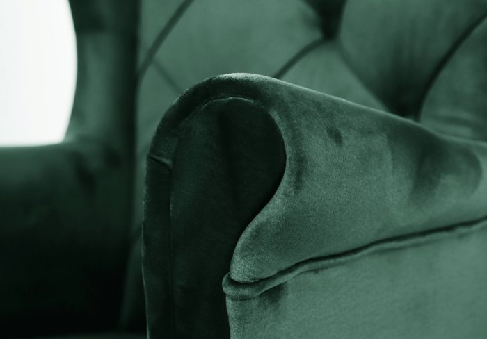 Fotel uszak z pikowaniem RIO 90x105 cm