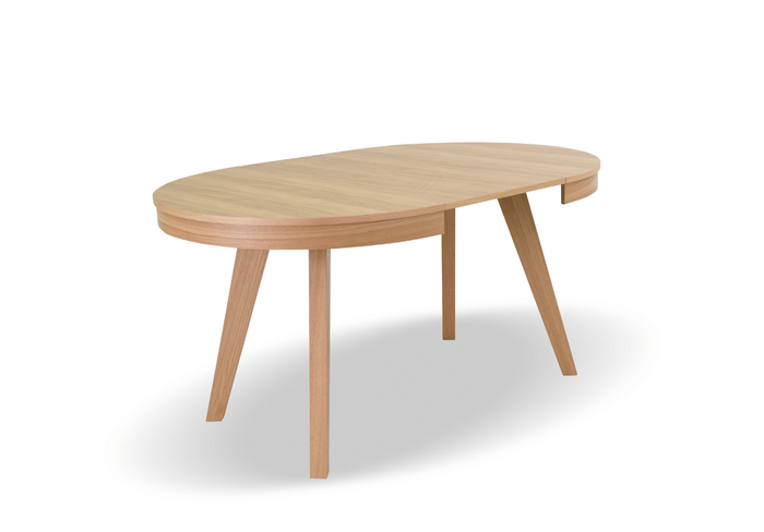 Stół okrągły, rozkładany PATRYK T70 100-200 cm