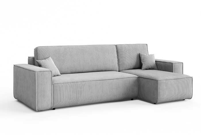 Narożnik uniwersalny z funkcją spania DENIS 244x142 cm