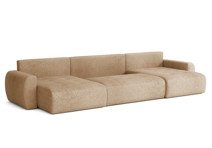 Narożnik z funkcją spania U MOET 342x142 cm