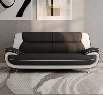 Nowoczesna tapicerowana sofa 3-osobowa do salonu ONYX
