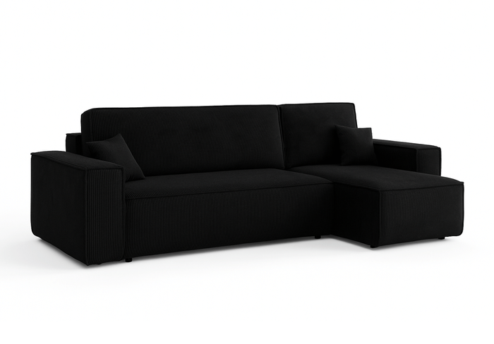 Narożnik uniwersalny z funkcją spania DENIS 244x142 cm