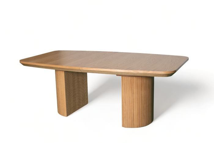 Stół Piotr rozkładany na ryflowanych nogach 110 cm x 200 - 300 cm T71