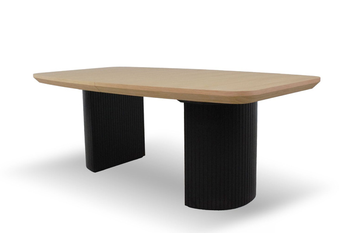 Stół Piotr rozkładany na ryflowanych nogach 110 cm x 200 - 300 cm T71