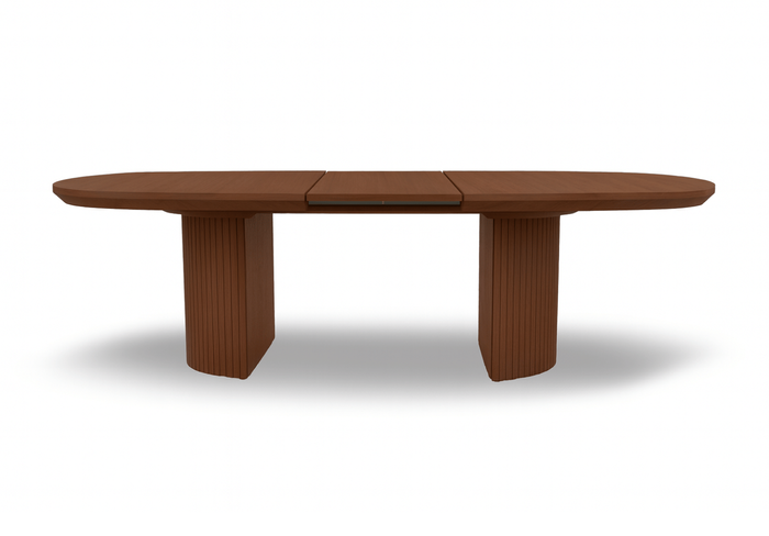 Stół rozkładany na ryflowanej nodze PAWEŁ T72 110x200-300 cm