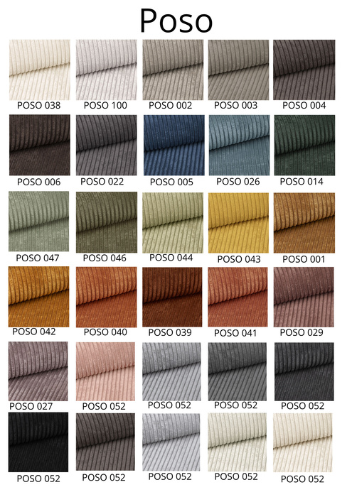 Narożnik Denis z funkcją spania 244x142 cm