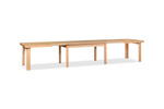 Stół duży, prostokątny, rozkładany 100 cm x 160-410 cm T52
