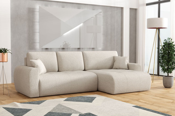 Narożnik z funkcją spania 250x142 cm L MOET mini