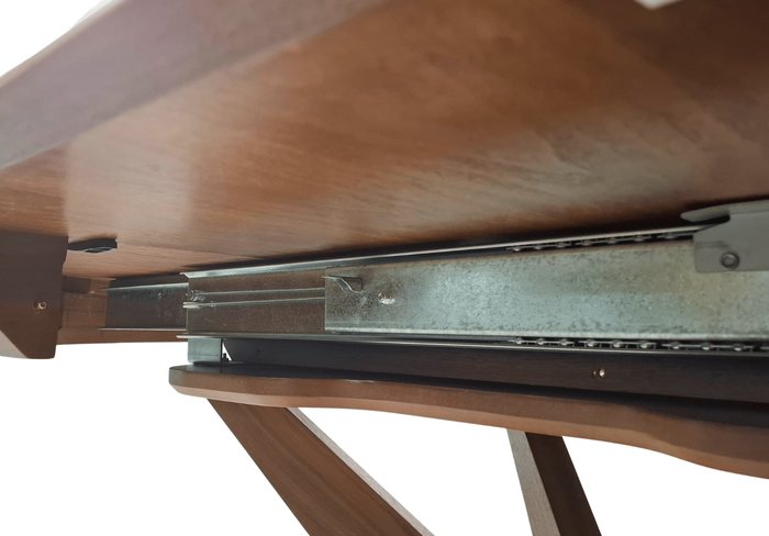 Stół nowoczesny, okrągły, rozkładany 120-220 cm FRANEK T66