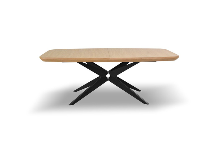 Rozkładany stół dębowy Mieszko110 cm x 200-300 cm T78