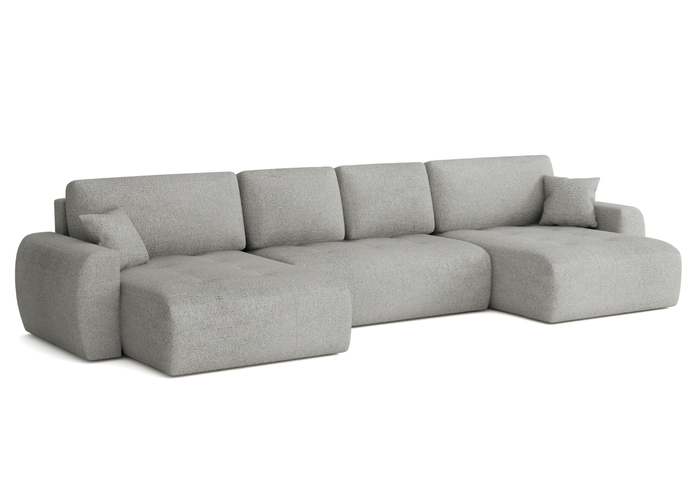 Narożnik z funkcją spania U MOET 342x142 cm