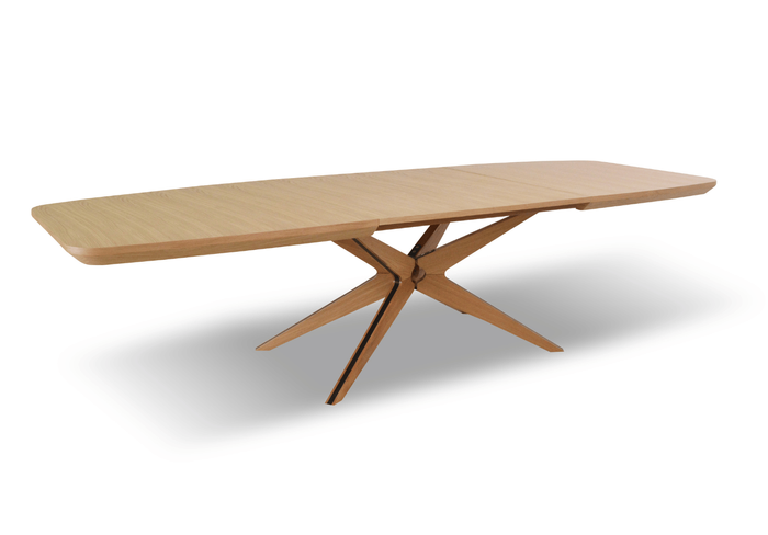 Stół rozkładany dębowy MIESZKO T78 110x200-300 cm