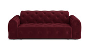 Stylowa sofa 4 osobowa z eleganckimi pikowaniami Candy 255x94 cm