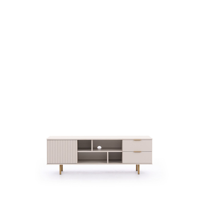 Aurora RTV 150 cm szafka z pionowymi żłobieniami 