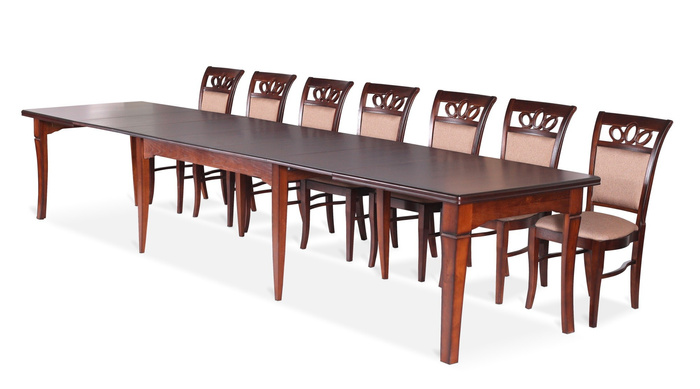 Stół Leon prostokątny rozkładany 90 cm x 160 - 410 cm  T20